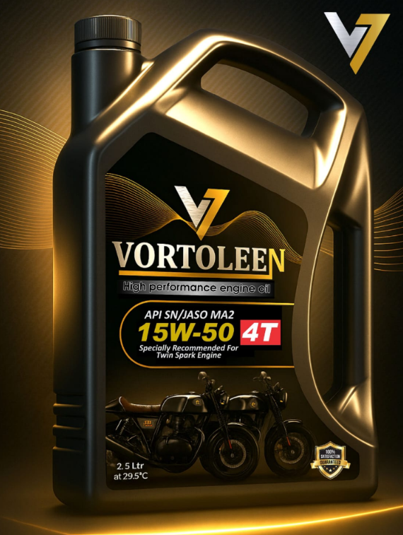 Vortoleen Bike Engine Oil - 10W-30, 15W-50, 20W-40, 20W-50